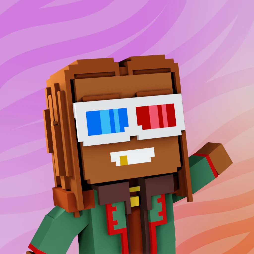 Pirate #2769 voxel render