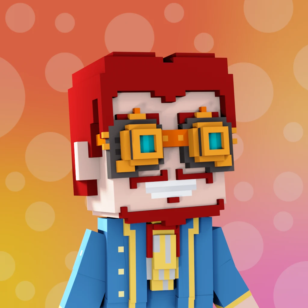 Pirate #2774 voxel render