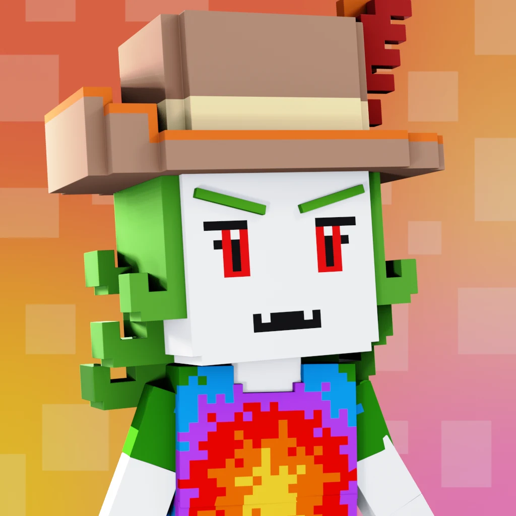 Pirate #2776 voxel render