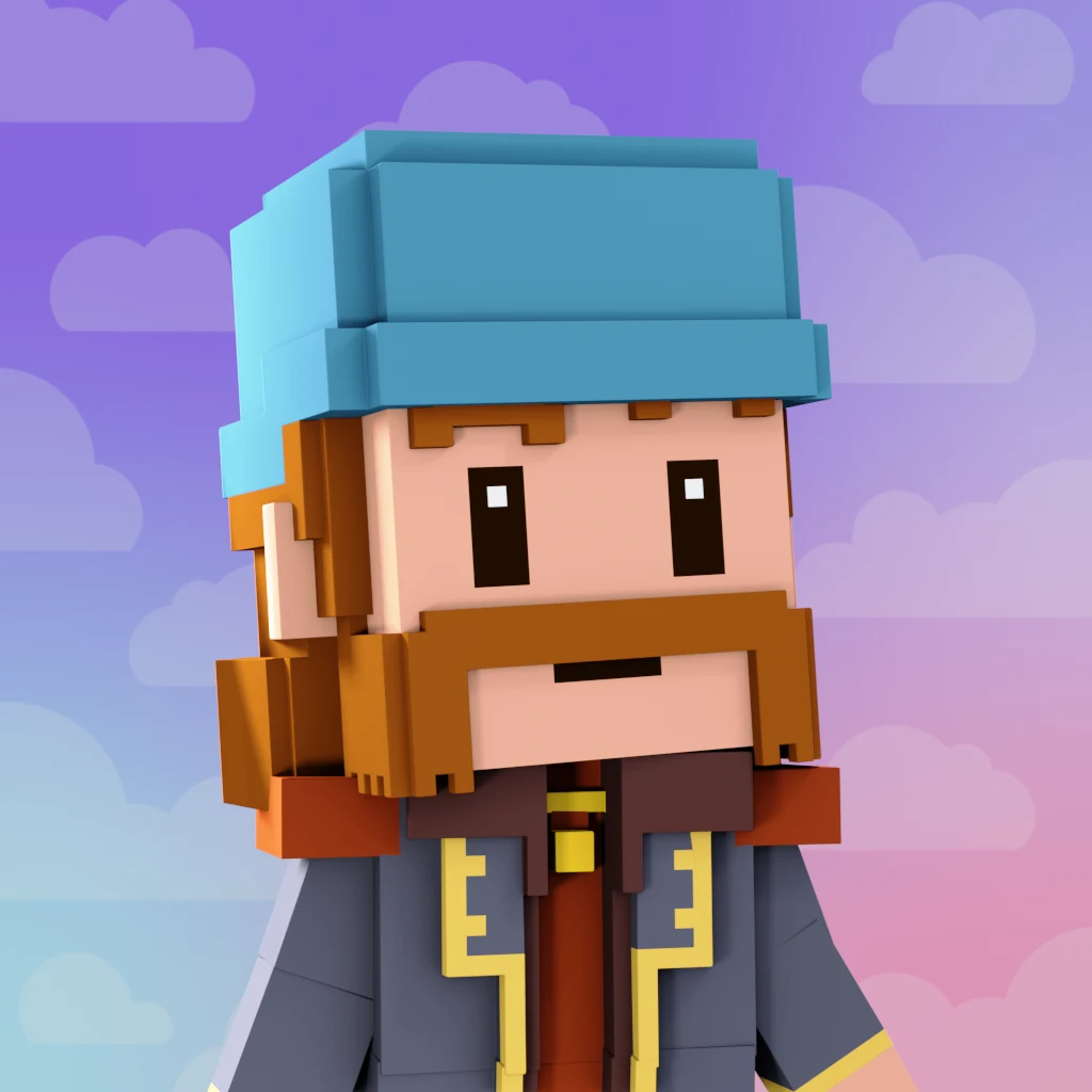 Pirate #2779 voxel render
