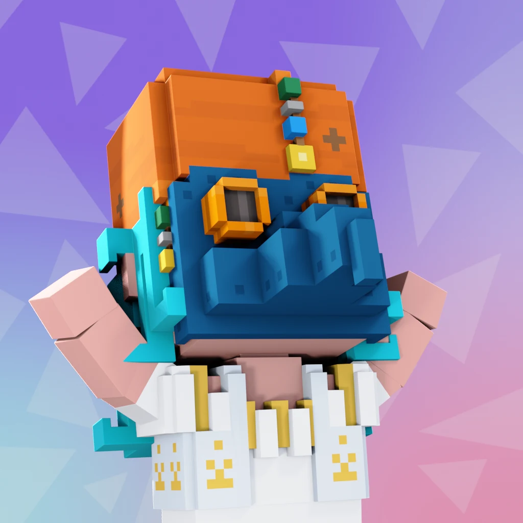 Pirate #2782 voxel render