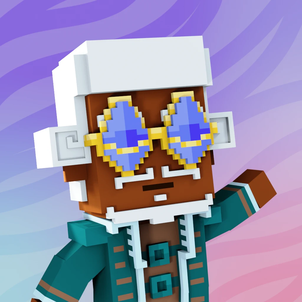 Pirate #2783 voxel render
