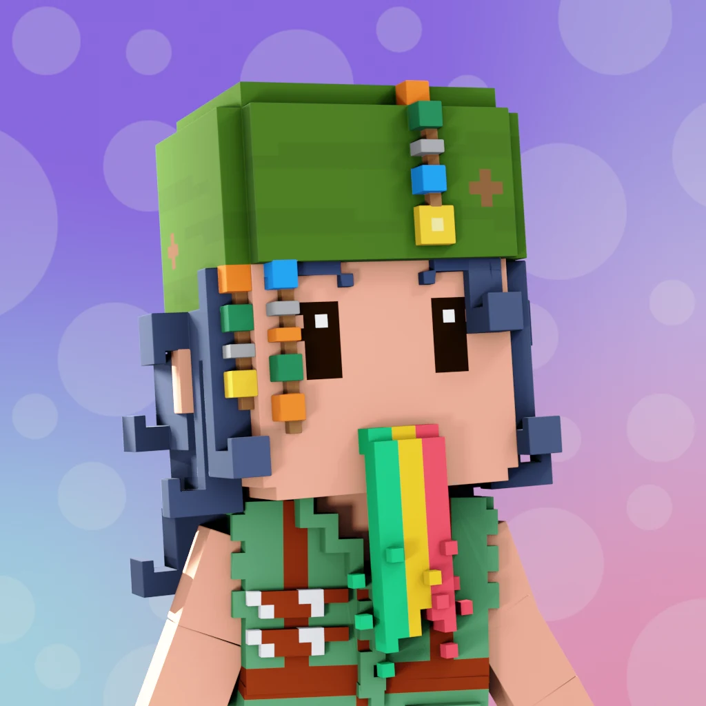 Pirate #2785 voxel render