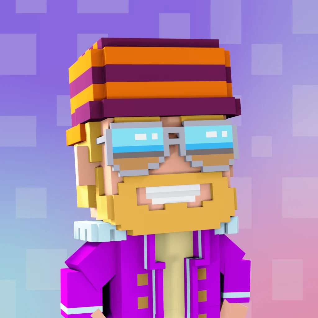 Pirate #2791 voxel render
