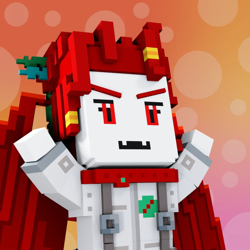 Pirate #2792 voxel render