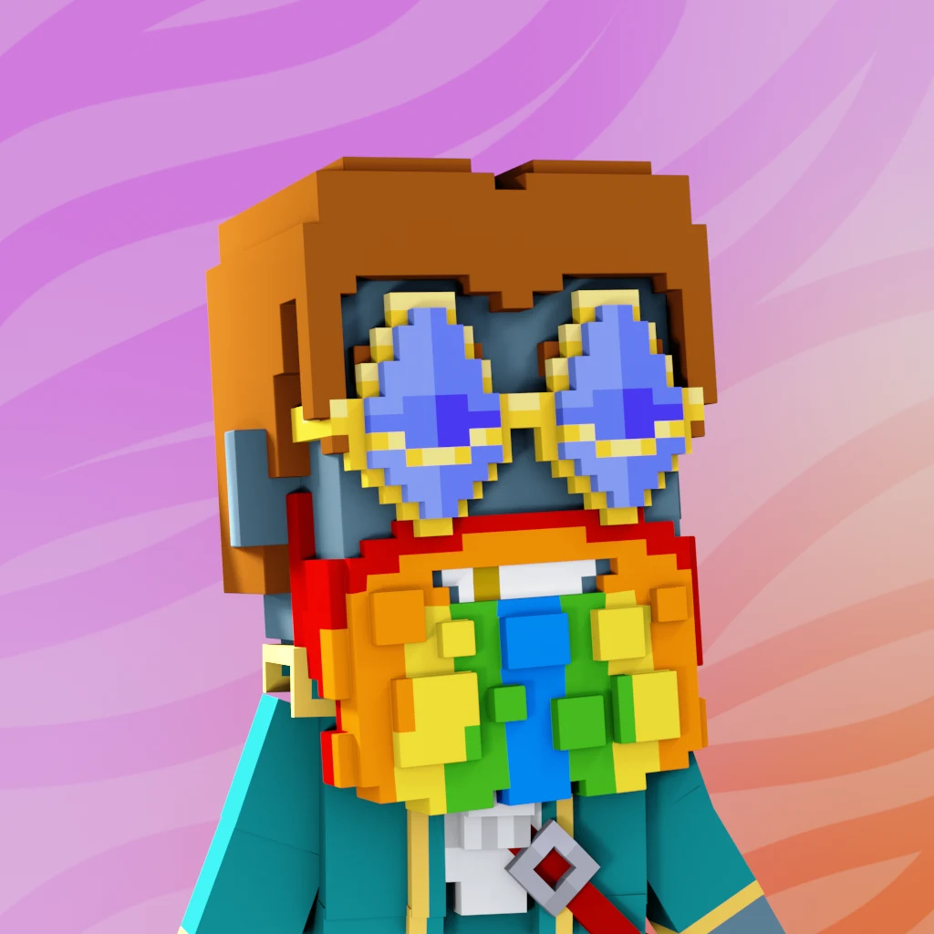 Pirate #2795 voxel render