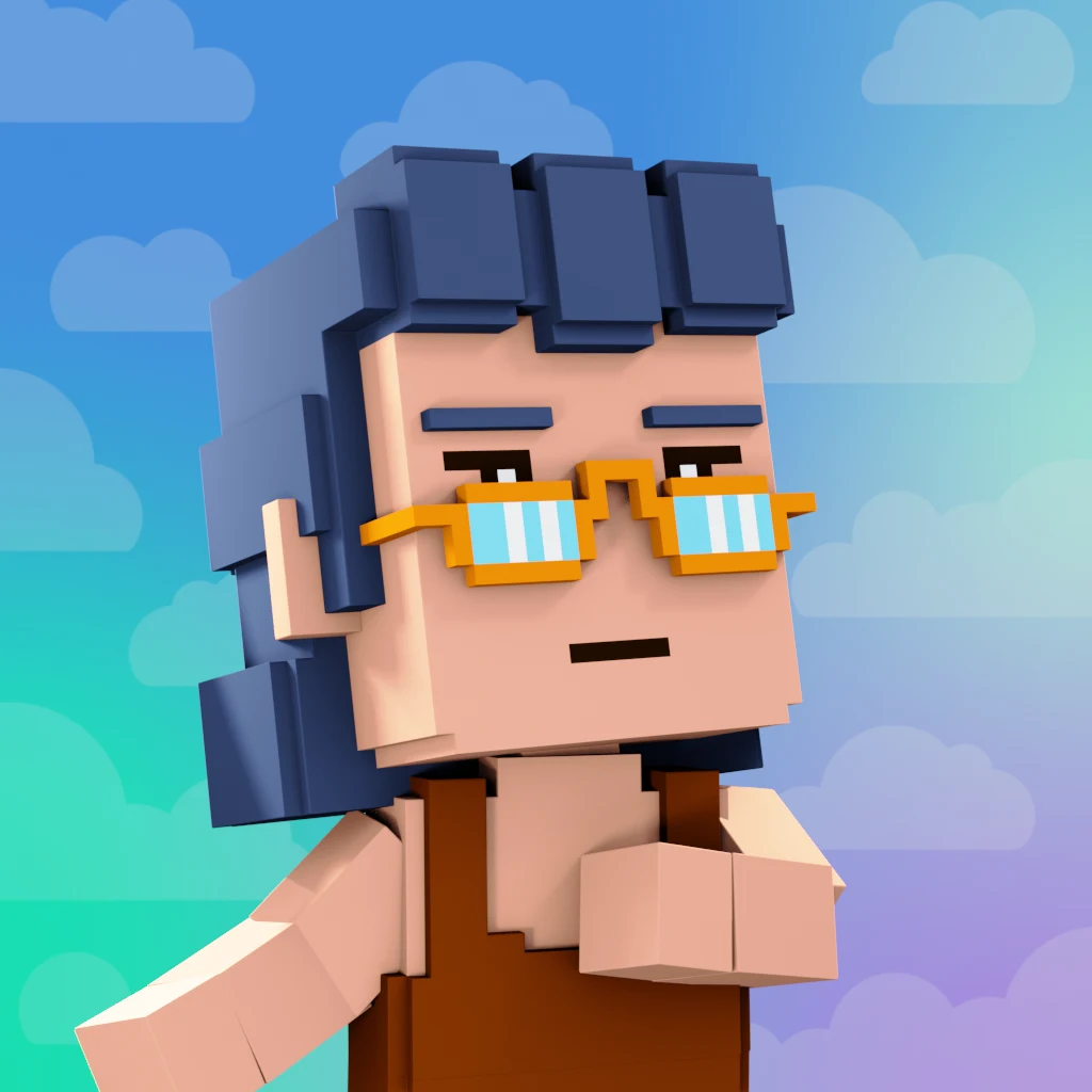 Pirate #2797 voxel render