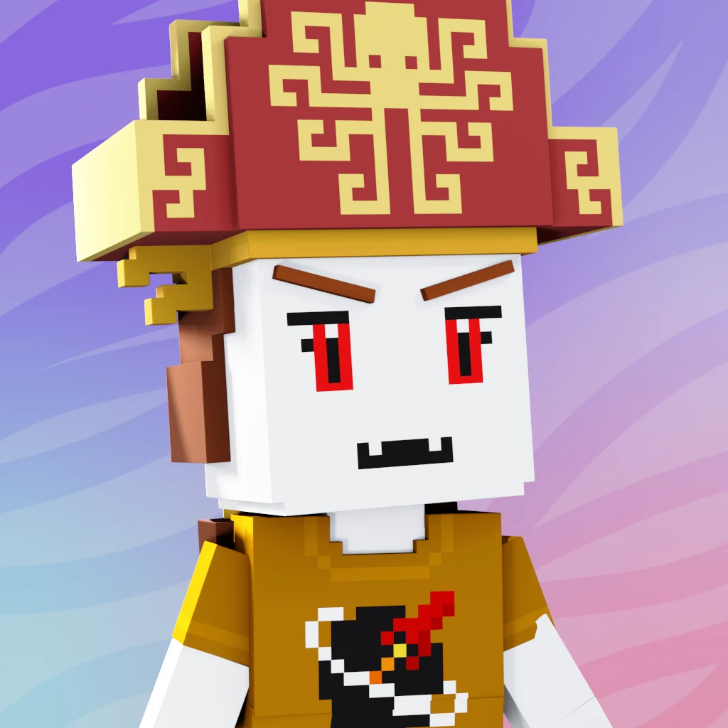 Pirate #28 voxel render