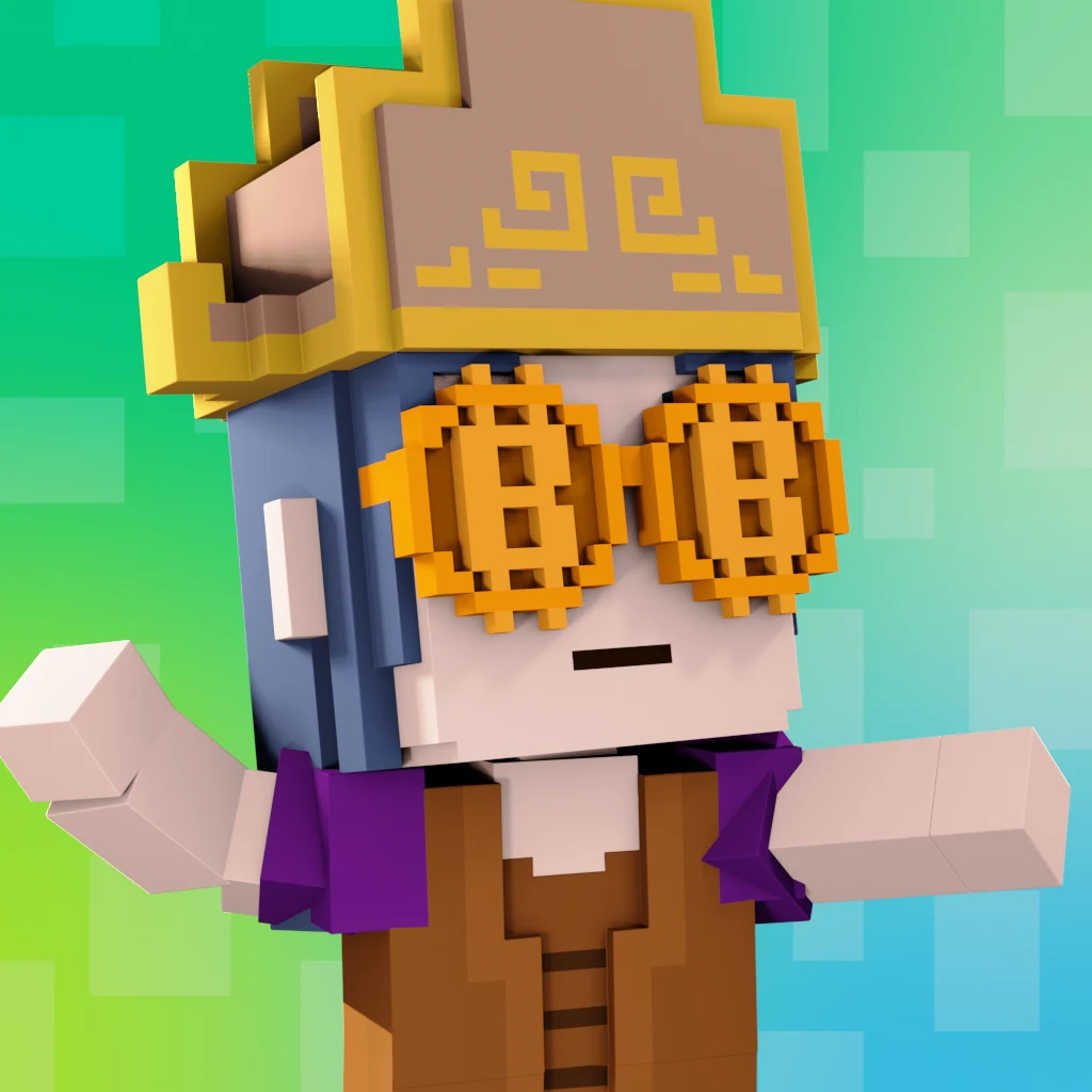 Pirate #281 voxel render