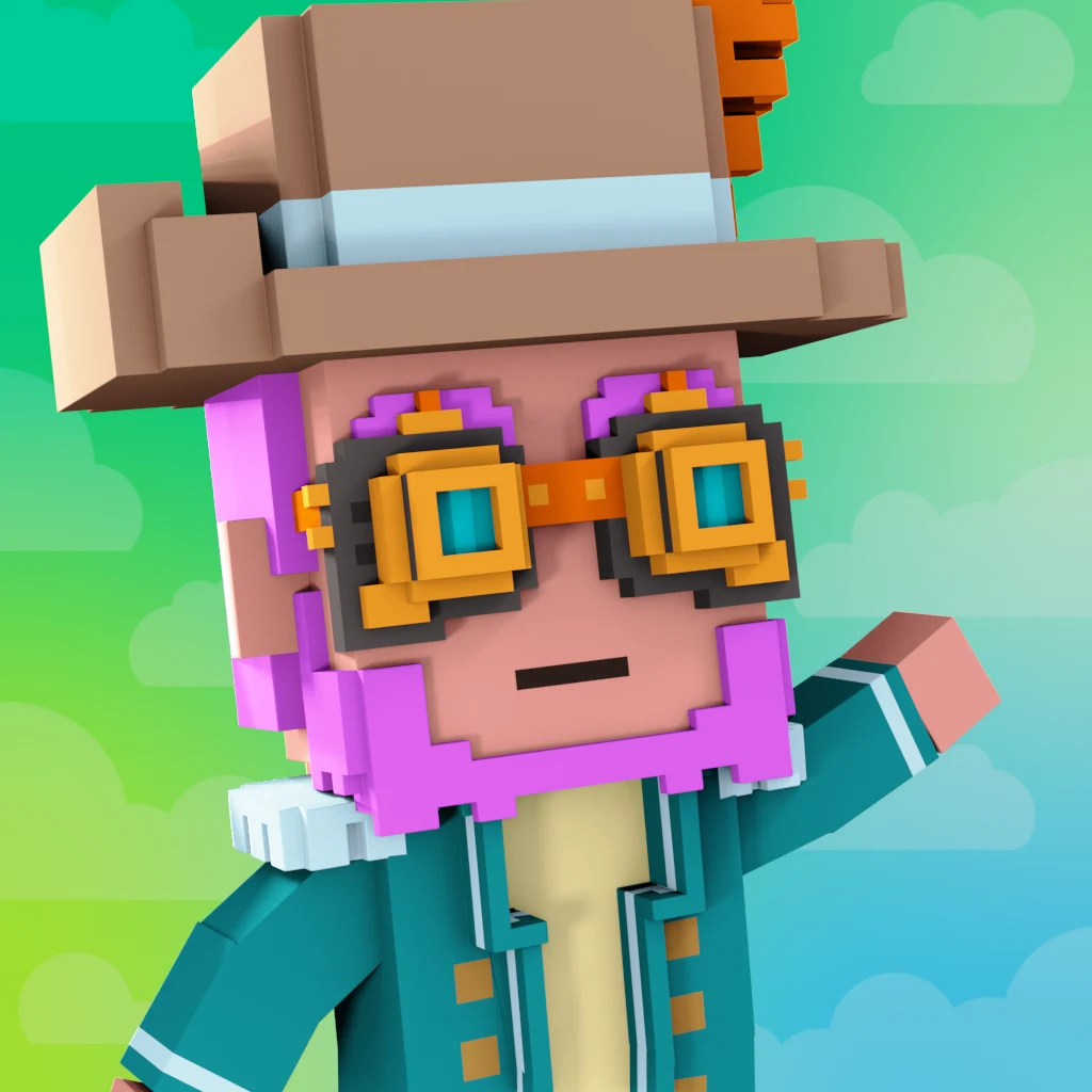 Pirate #2811 voxel render