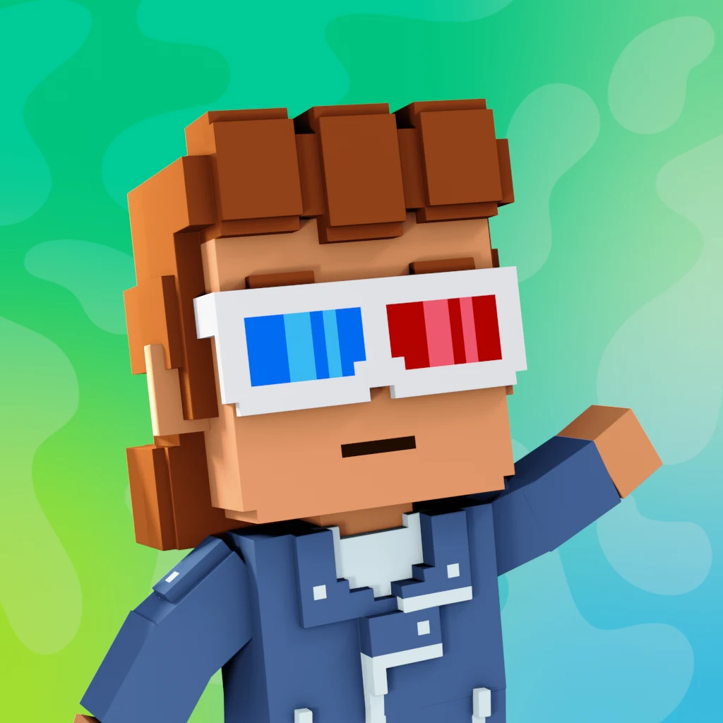 Pirate #2814 voxel render