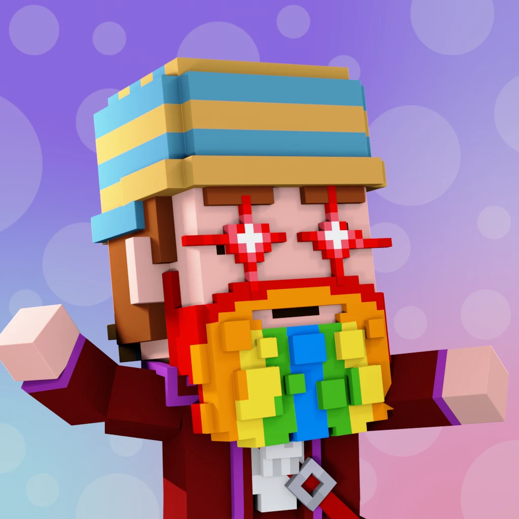 Pirate #2816 voxel render