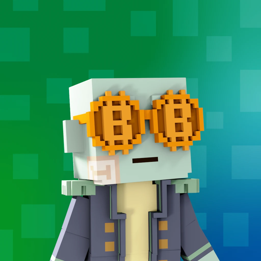 Pirate #282 voxel render