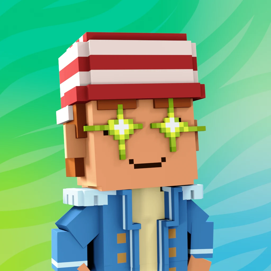 Pirate #2820 voxel render