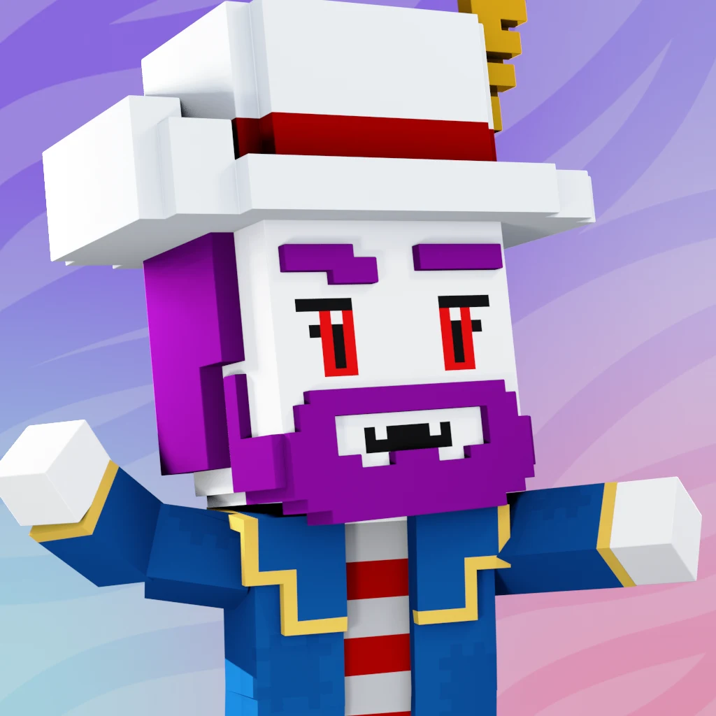 Pirate #2832 voxel render
