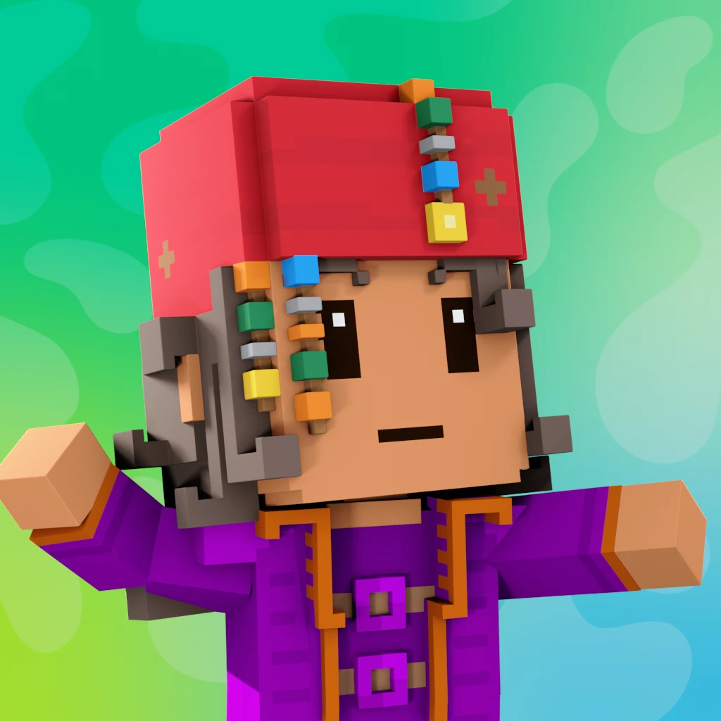 Pirate #2835 voxel render