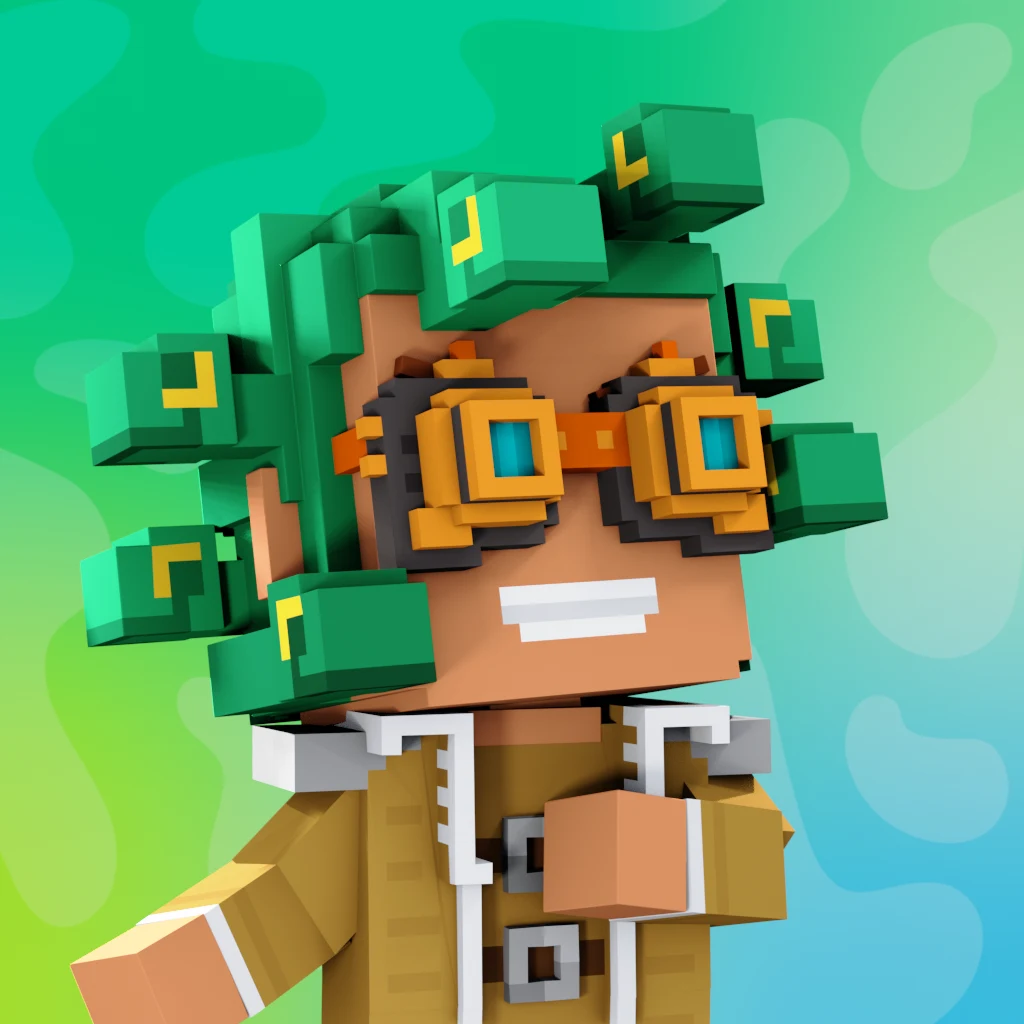 Pirate #2839 voxel render