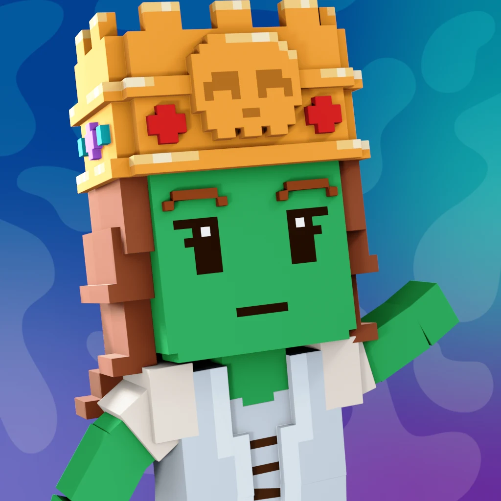 Pirate #2845 voxel render