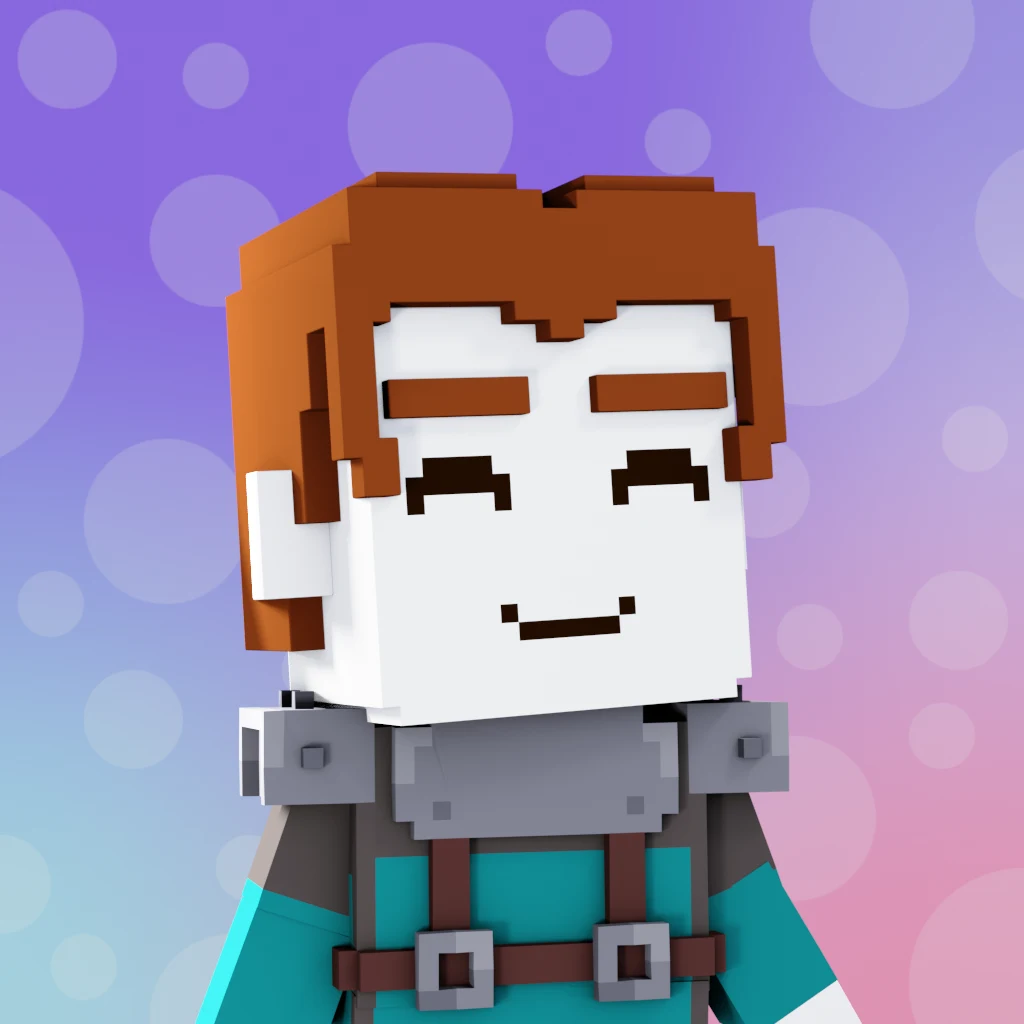 Pirate #2847 voxel render