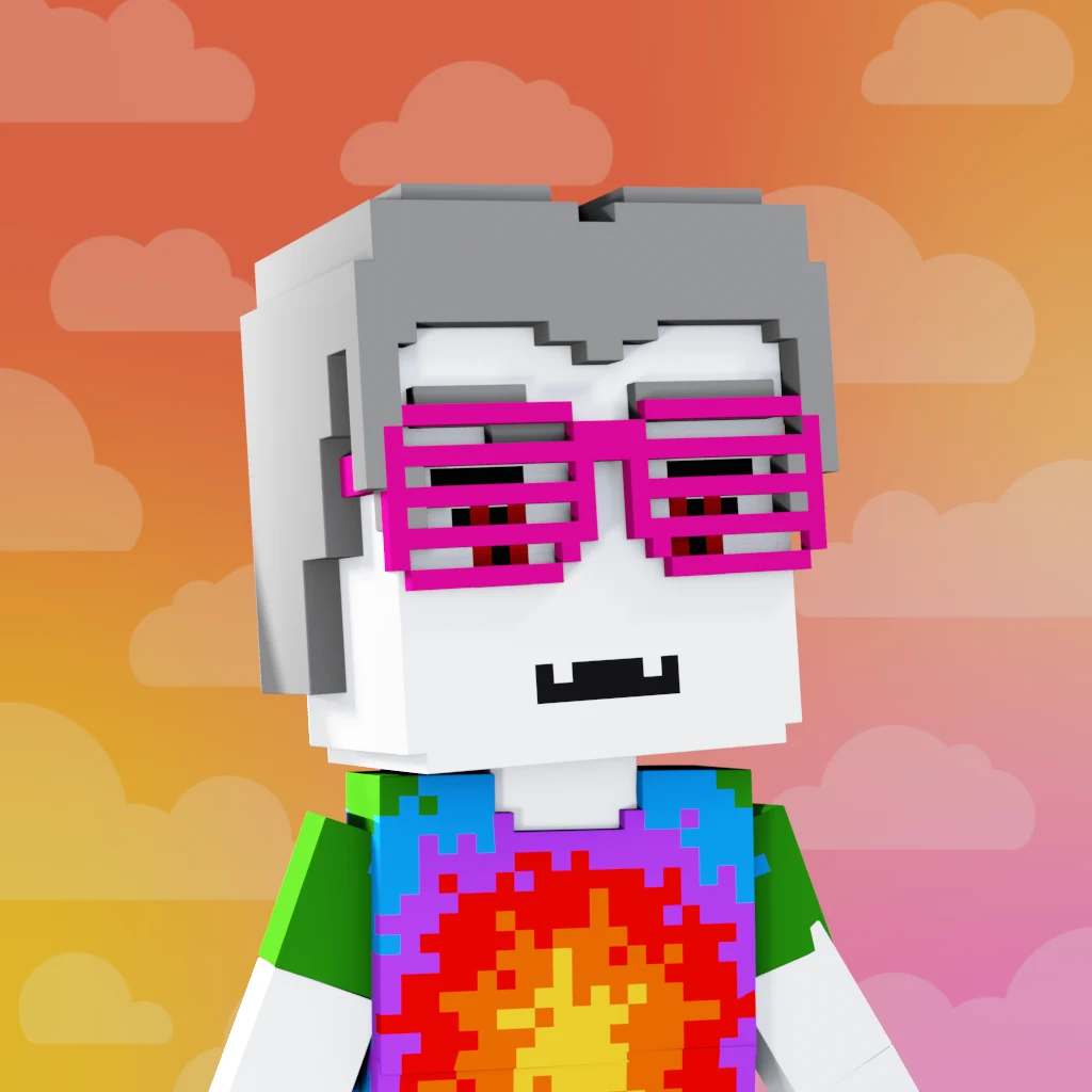 Pirate #2848 voxel render