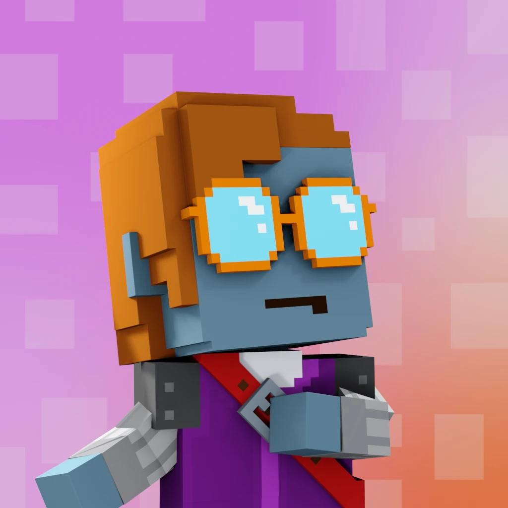Pirate #2859 voxel render