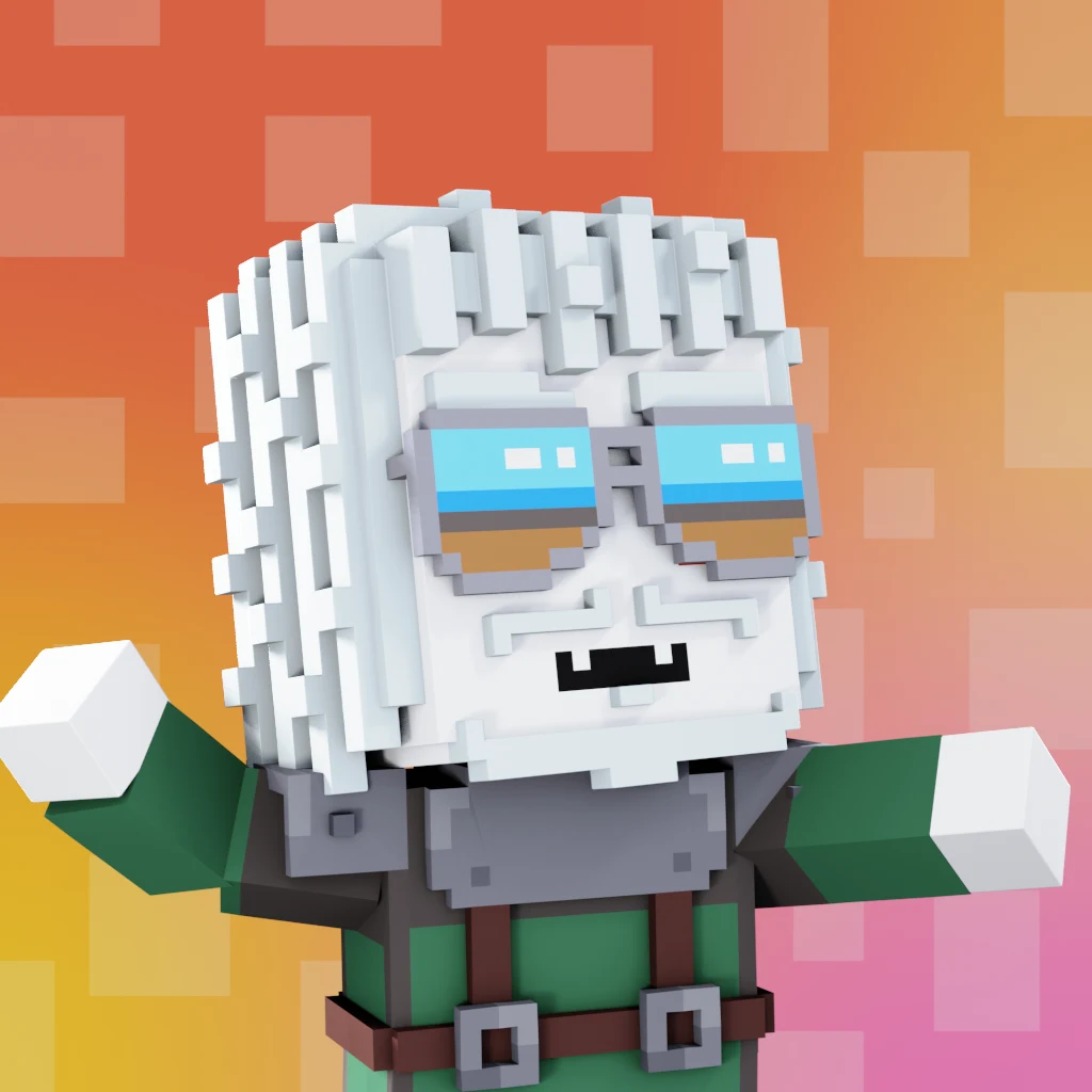 Pirate #2860 voxel render