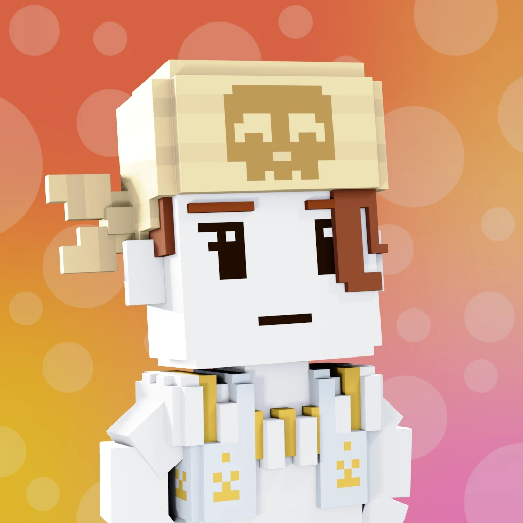 Pirate #2863 voxel render