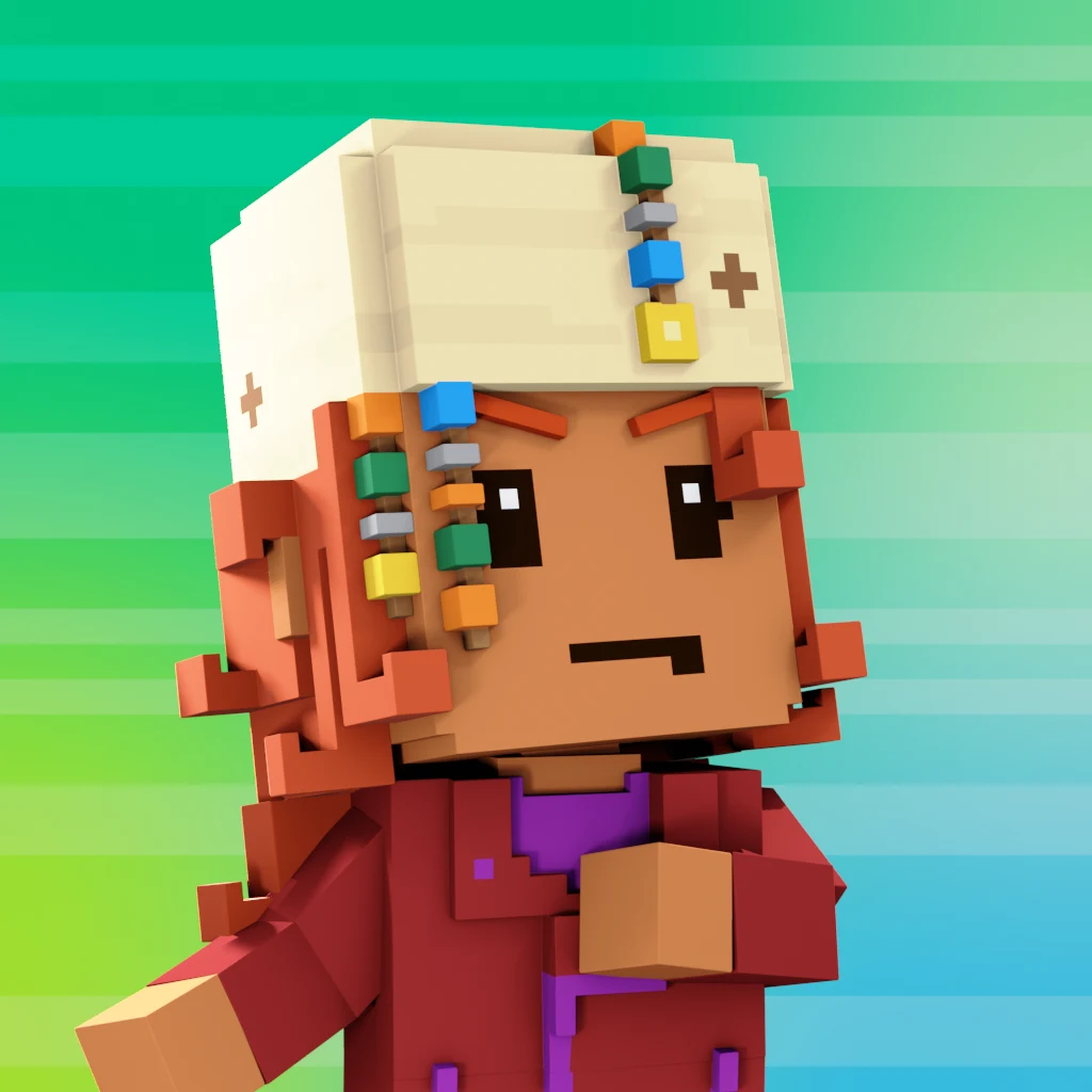 Pirate #2864 voxel render