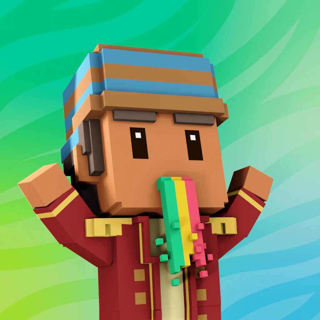 Pirate #2866 voxel render