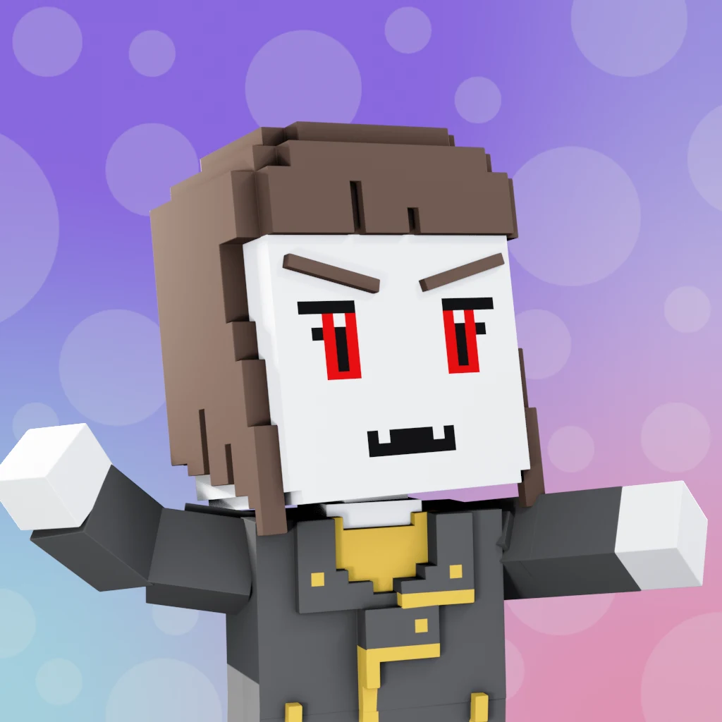 Pirate #2867 voxel render