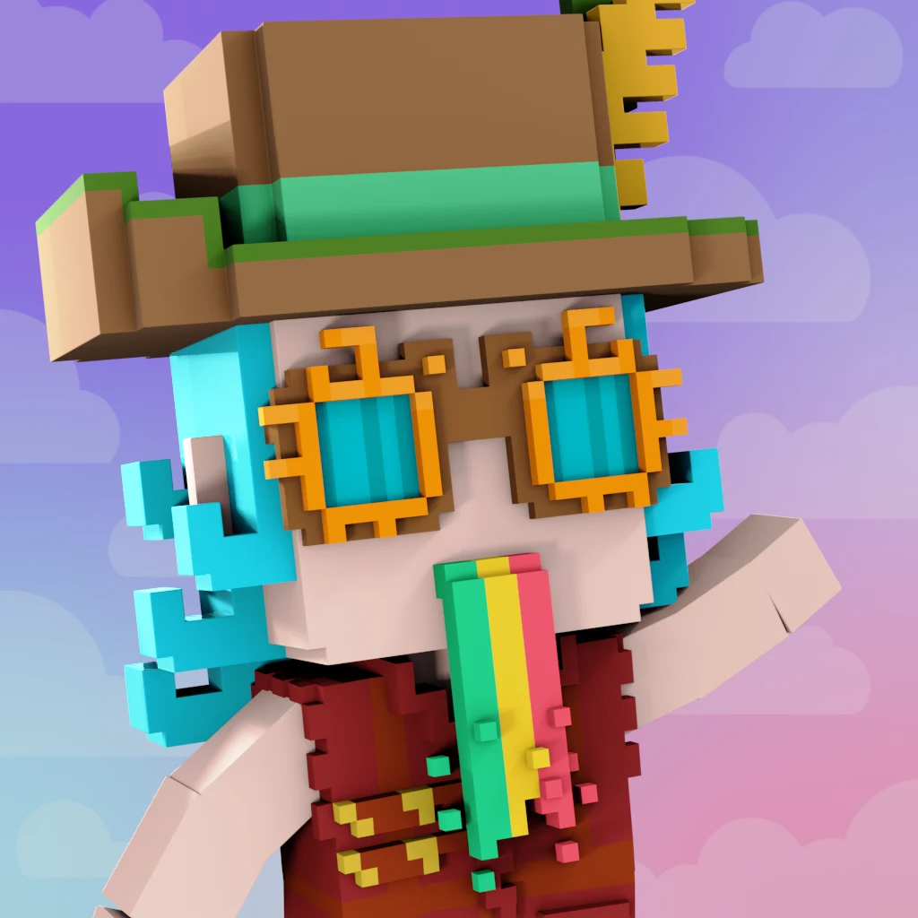 Pirate #2868 voxel render
