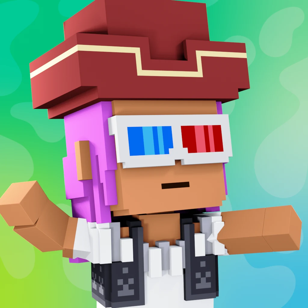 Pirate #2870 voxel render