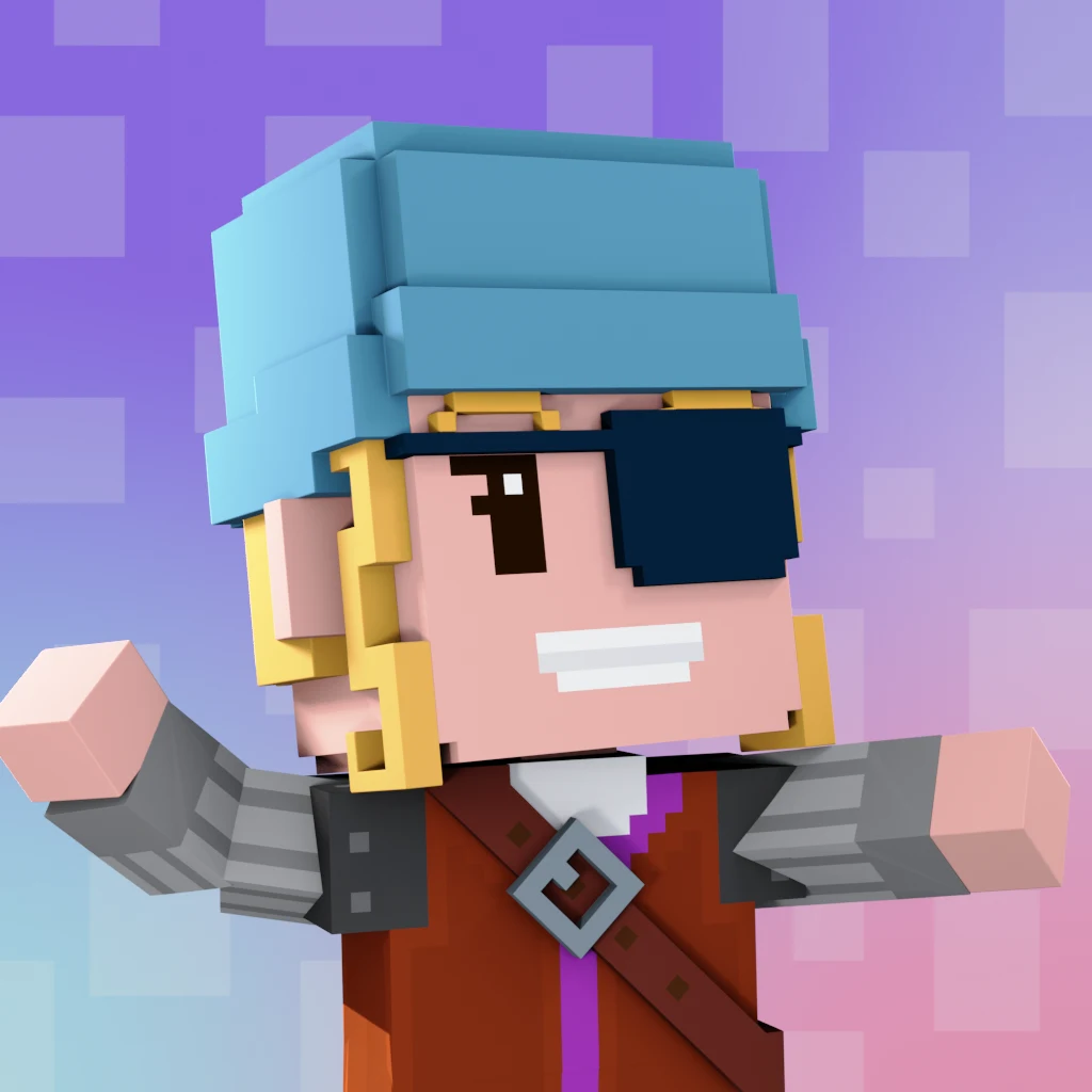 Pirate #2871 voxel render