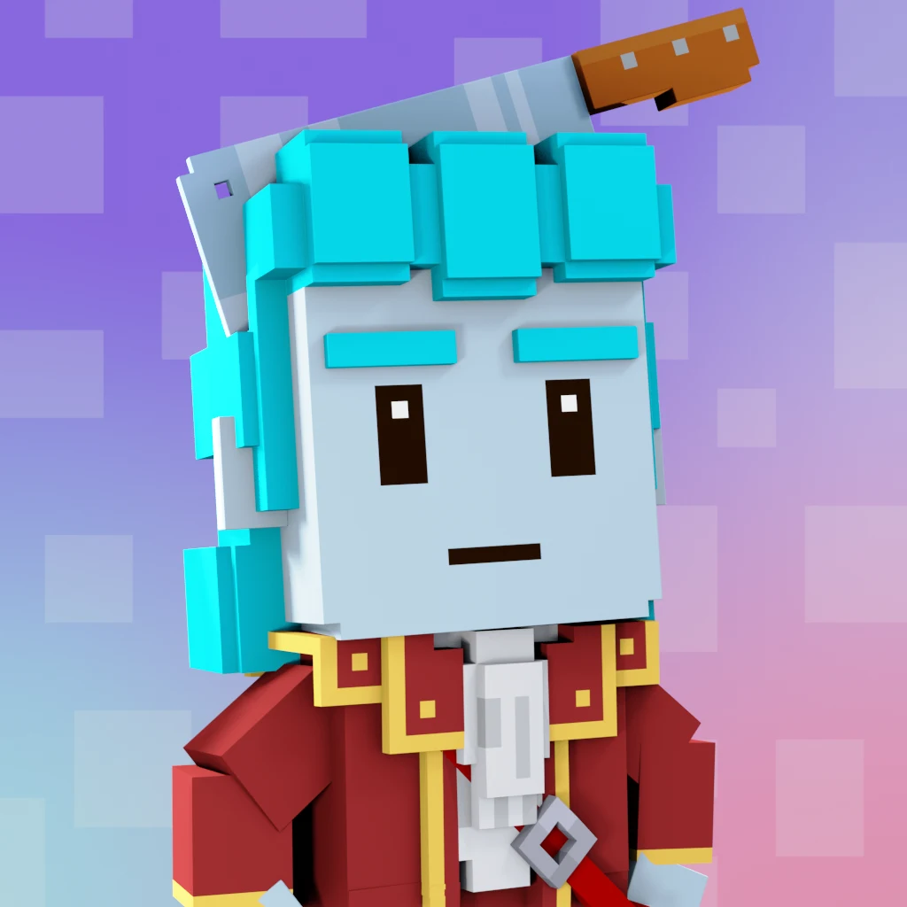 Pirate #2878 voxel render