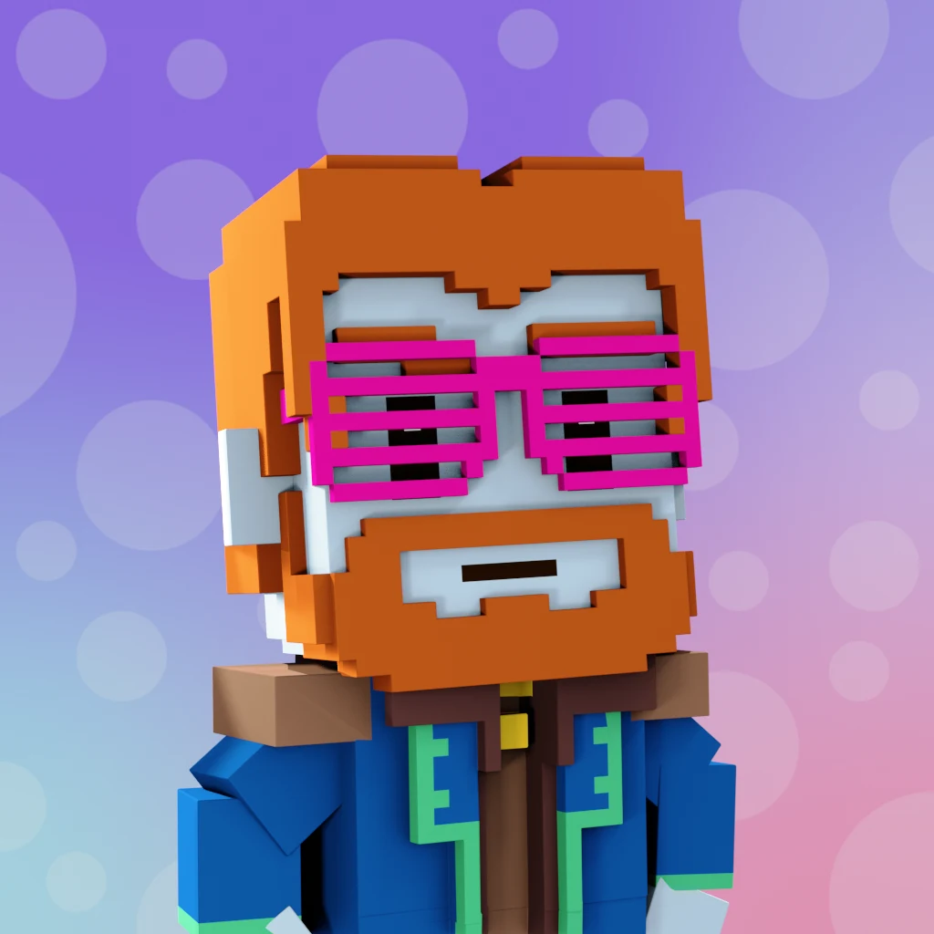 Pirate #2879 voxel render