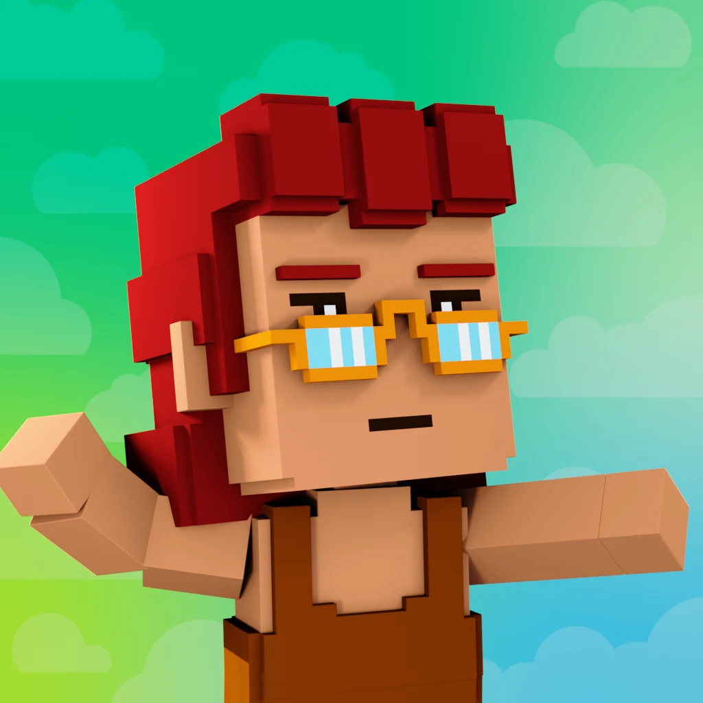 Pirate #2886 voxel render