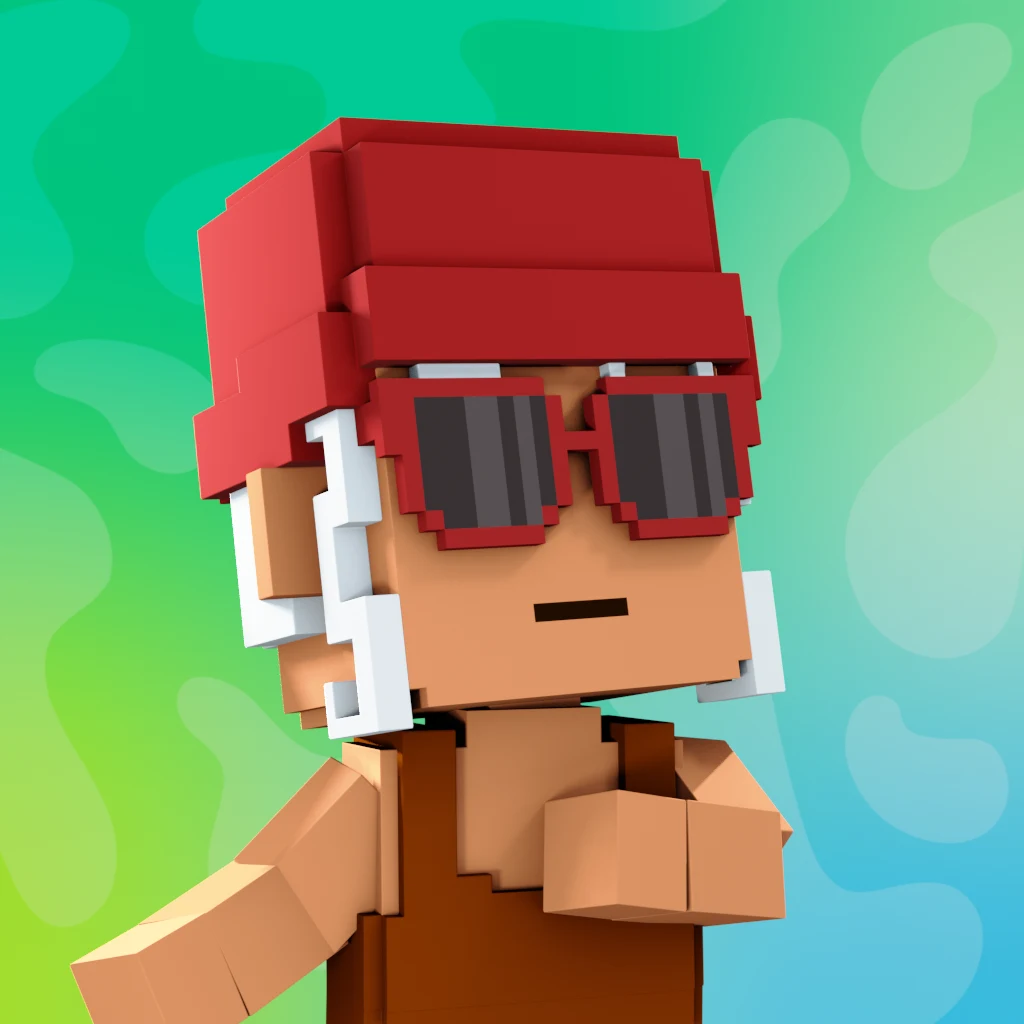 Pirate #290 voxel render