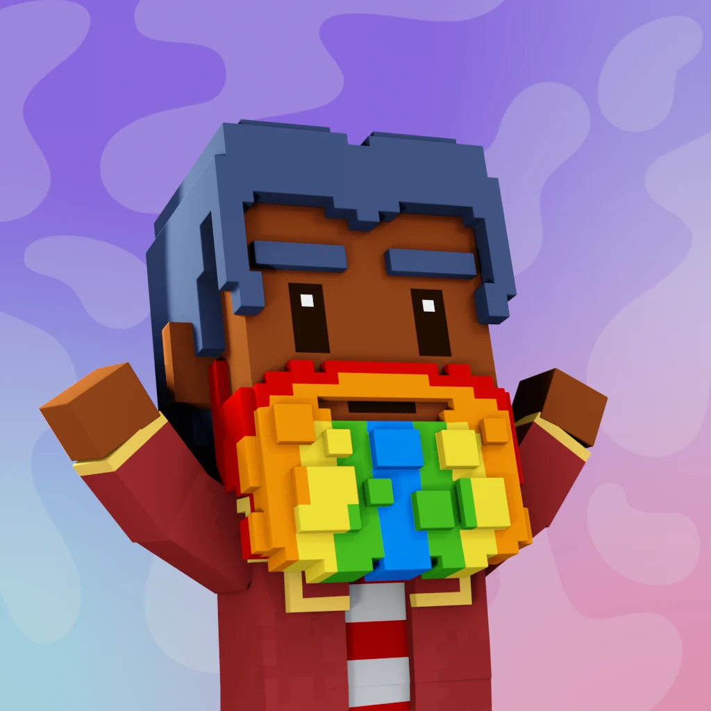 Pirate #2902 voxel render