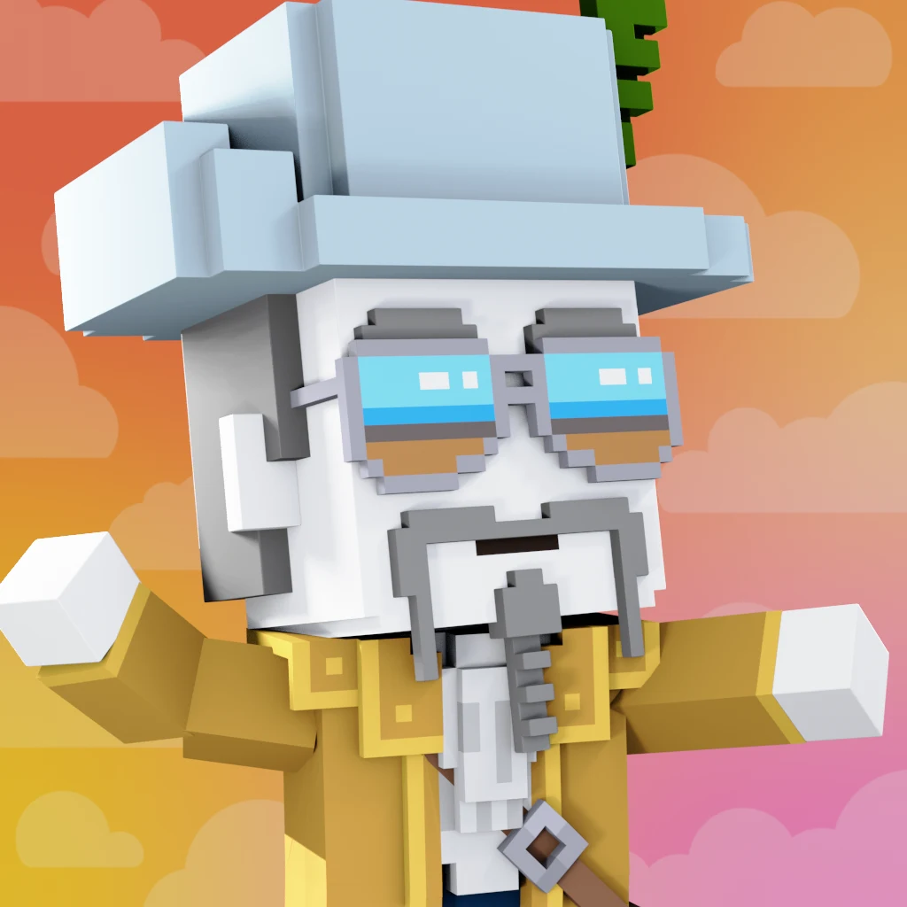 Pirate #2921 voxel render