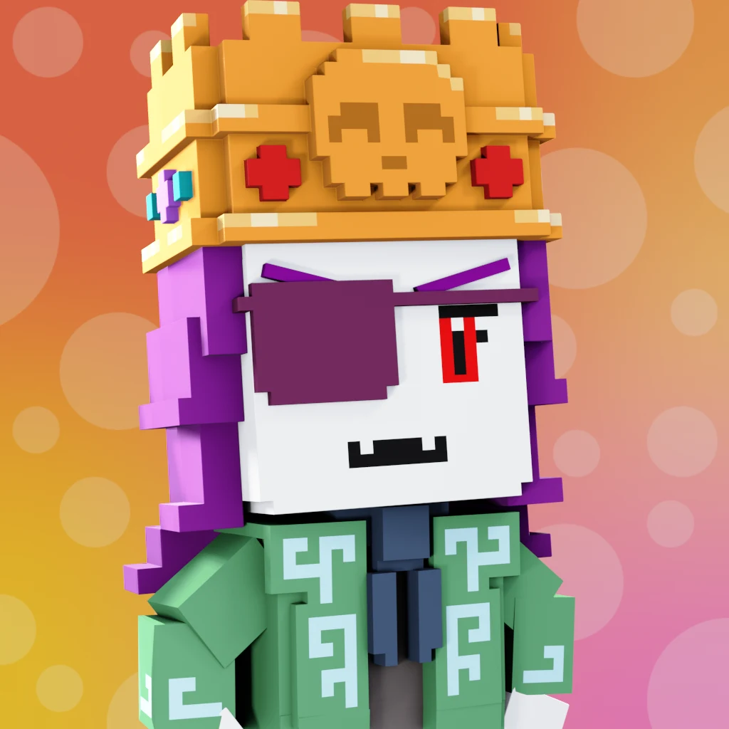 Pirate #2925 voxel render