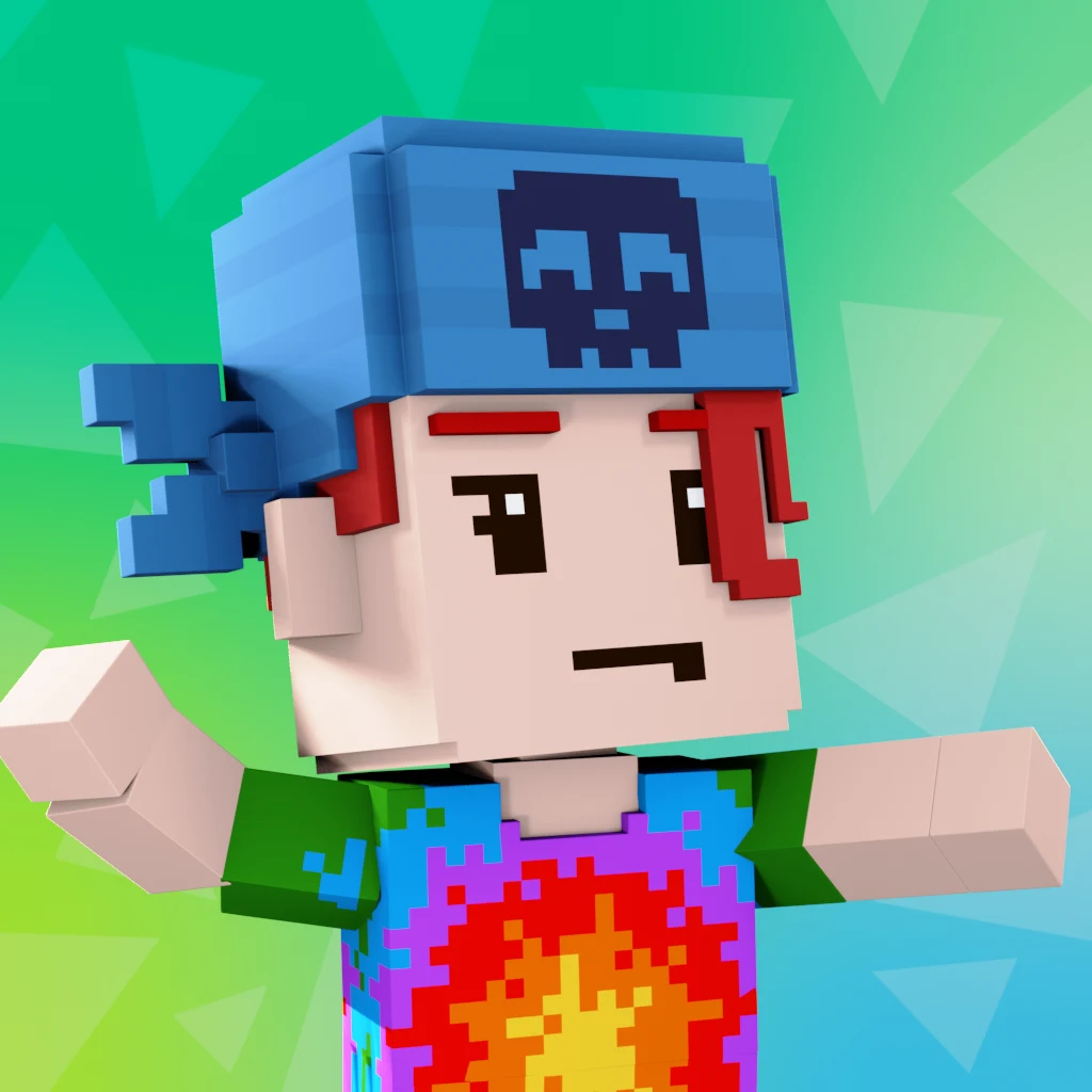 Pirate #2926 voxel render