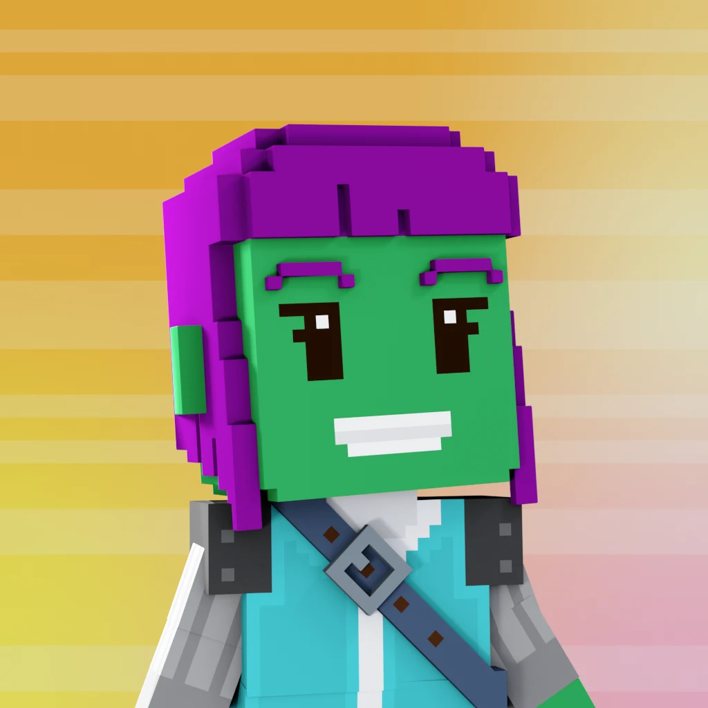 Pirate #2931 voxel render
