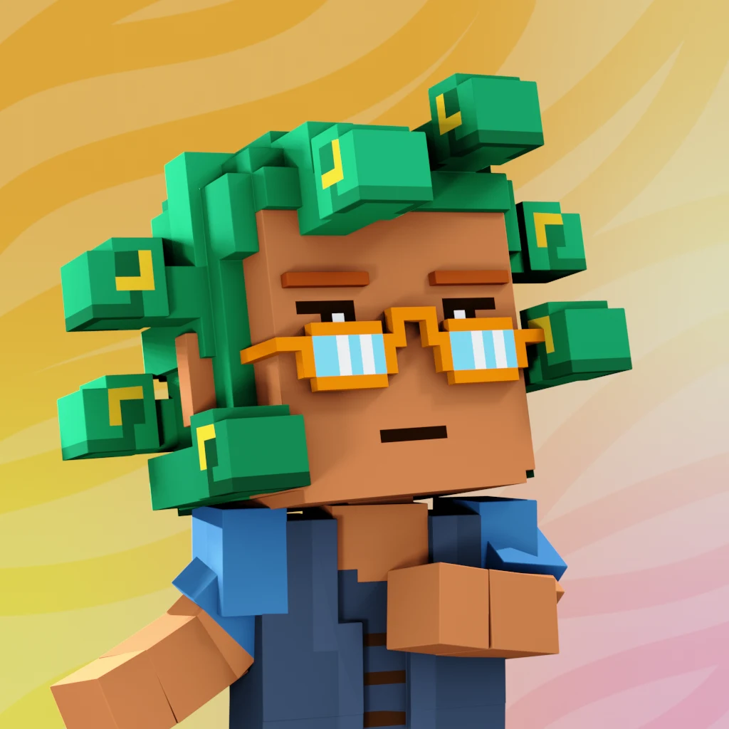 Pirate #2932 voxel render