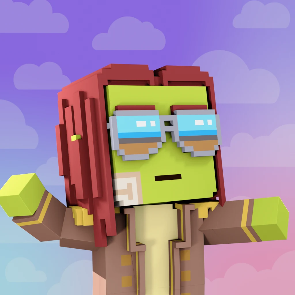 Pirate #2936 voxel render