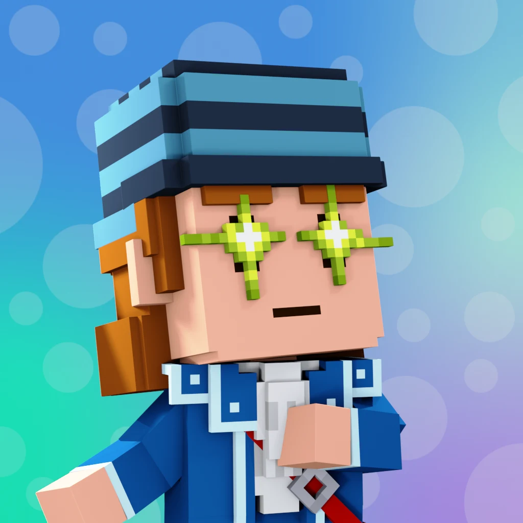 Pirate #2941 voxel render
