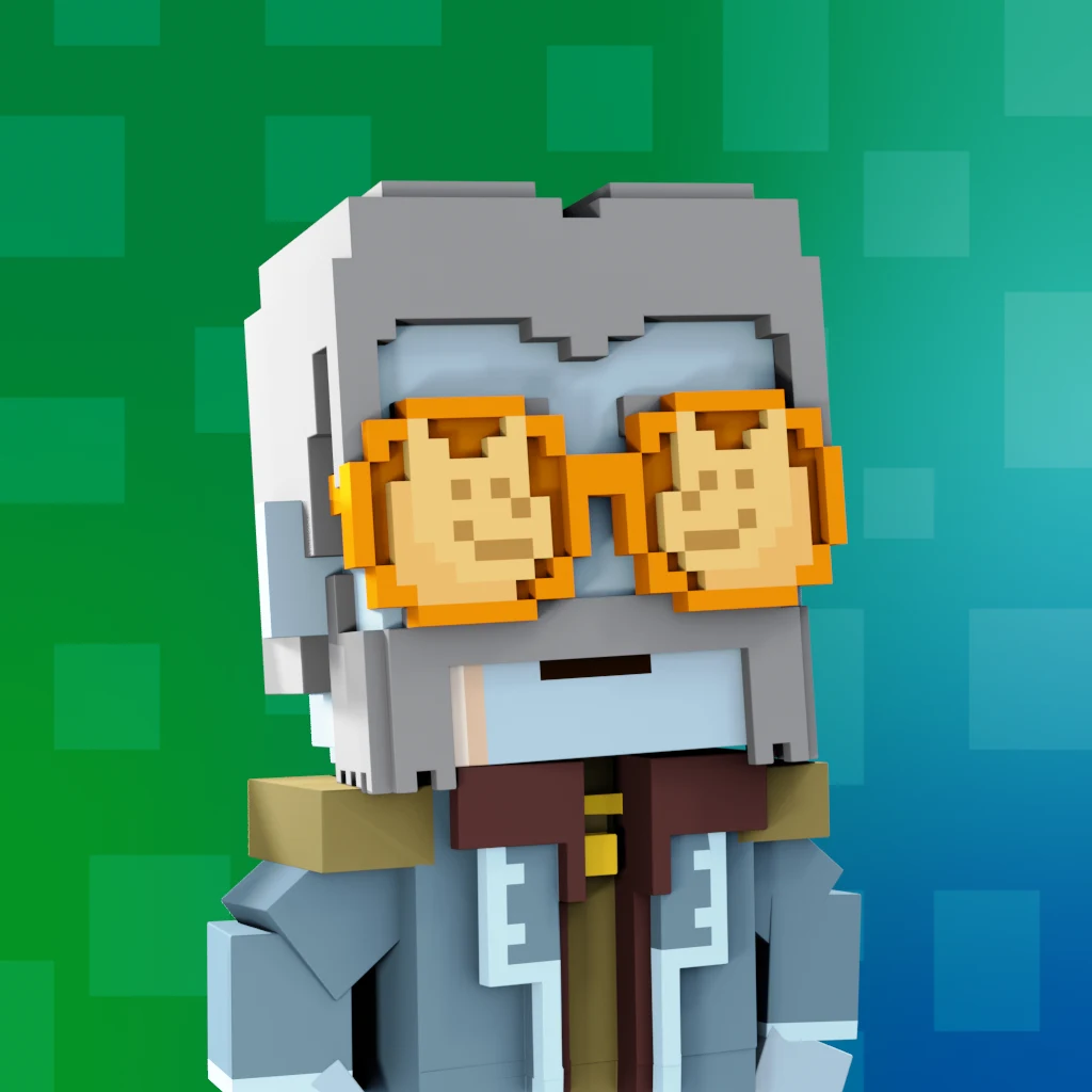 Pirate #2949 voxel render