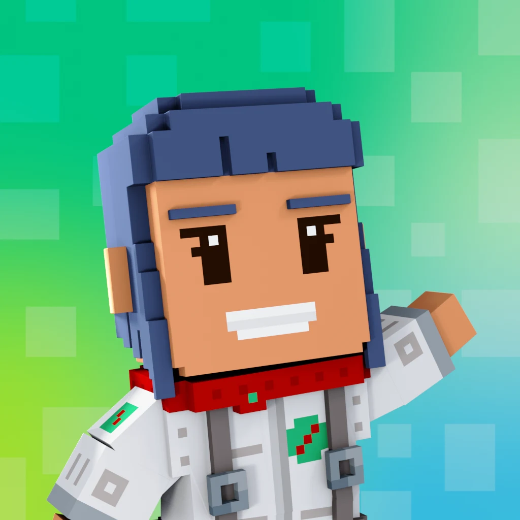 Pirate #2954 voxel render