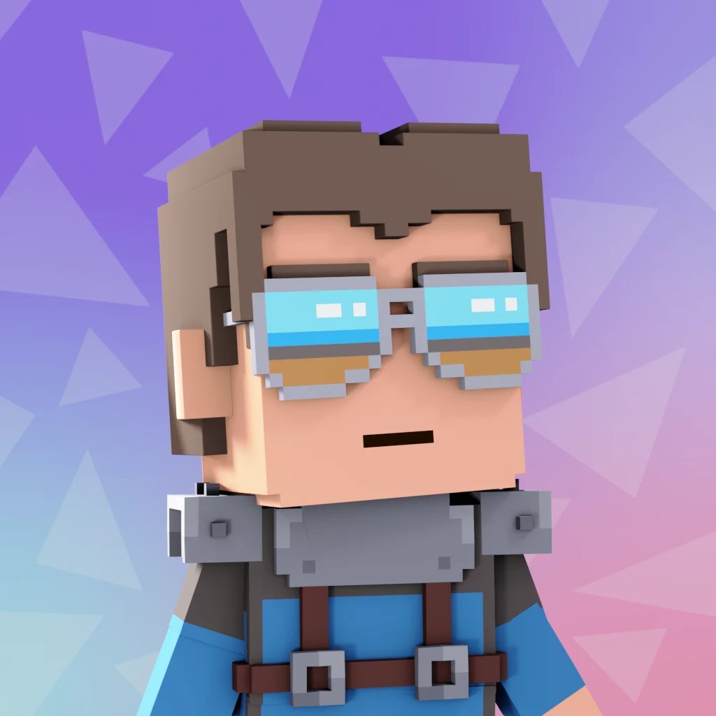 Pirate #2960 voxel render