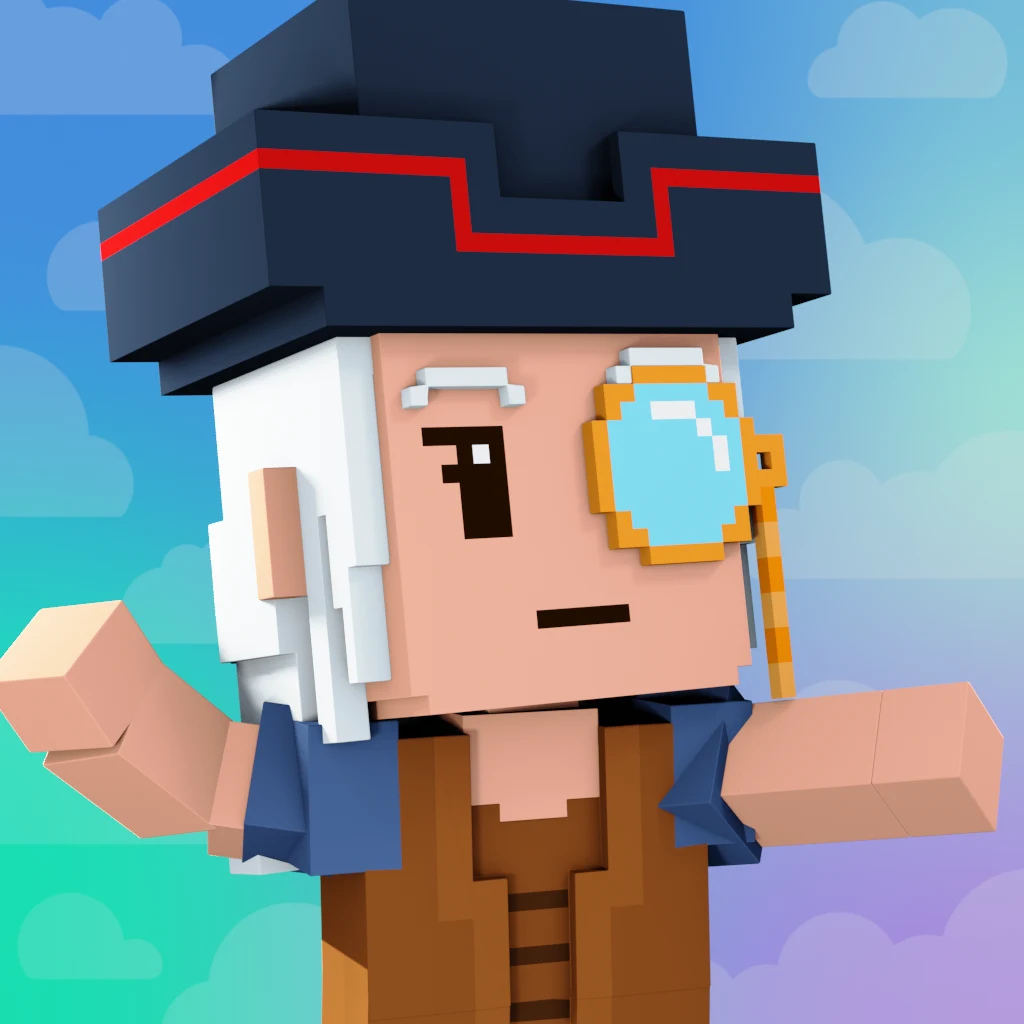 Pirate #2969 voxel render