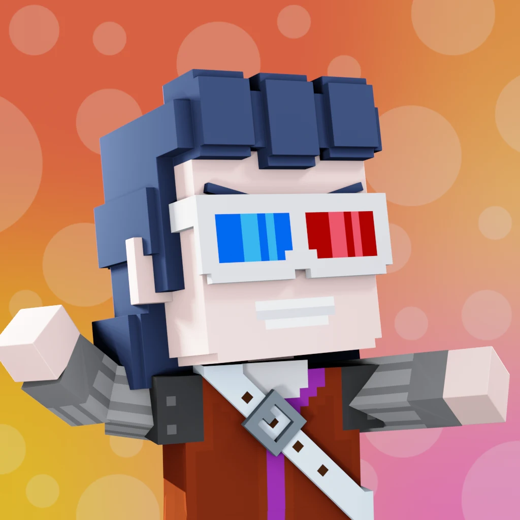Pirate #2970 voxel render